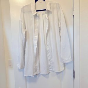 Lululemon Long White Button Down